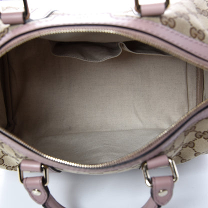 Gucci Monogram Medium Joy Boston Light Pink 6 of 17