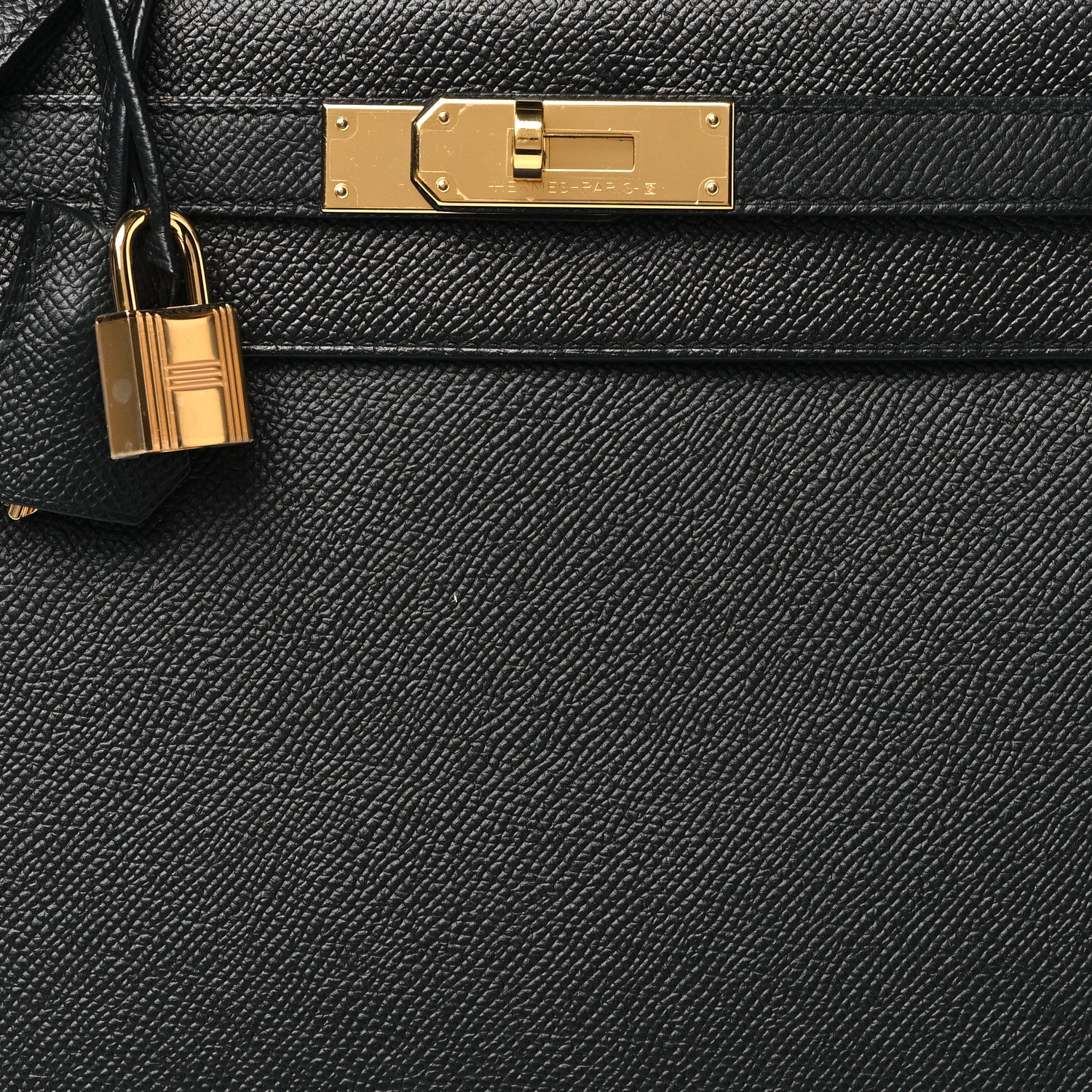 Hermes Epsom Kelly Sellier 28 Black 8 of 11
