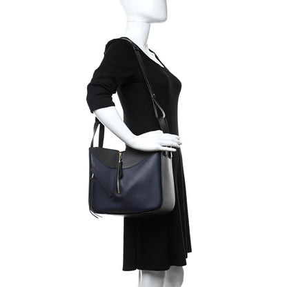 Loewe Calfskin Small Hammock Shoulder Bag Marine Oxblood Black 2 of 9