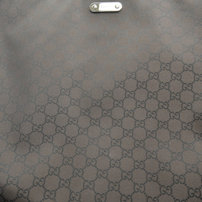 Gucci Nylon Monogram Flat Messenger Bag Brown 9 of 9