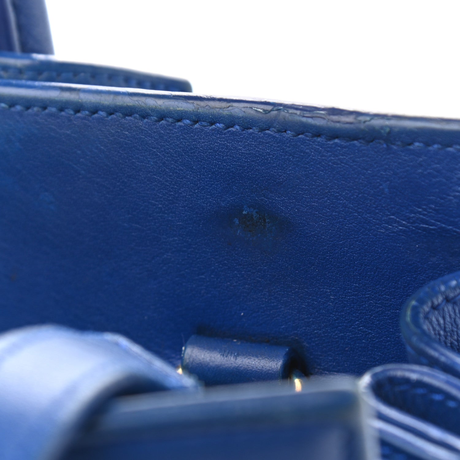 Saint Laurent Calfskin Baby Sac De Jour Royal Blue 20 of 24