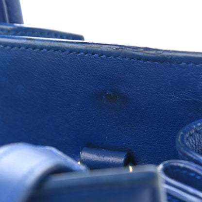 Saint Laurent Calfskin Baby Sac De Jour Royal Blue 20 of 24