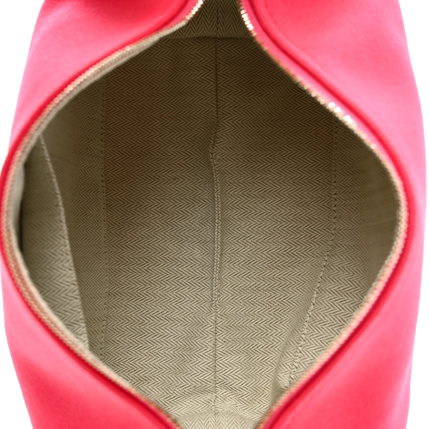Hermes Canvas Small Bride-A-Brac Pouch Hibiscus 5 of 6