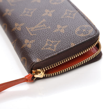 Louis Vuitton Monogram Clemence Wallet Piment 18 of 18