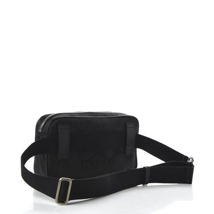 Gucci Econyl Nylon Monogram Off The Grid Belt Bag Black 3 of 12