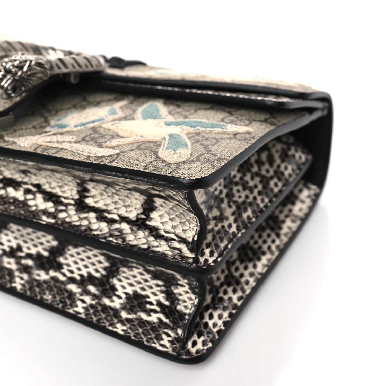 Gucci X MLB GG Supreme Monogram Snakeskin NY Yankees Patch