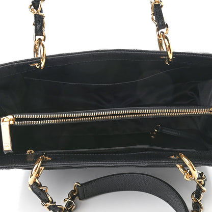 Chanel Caviar Quilted Grand Shopping Tote GST Black 5 of 11