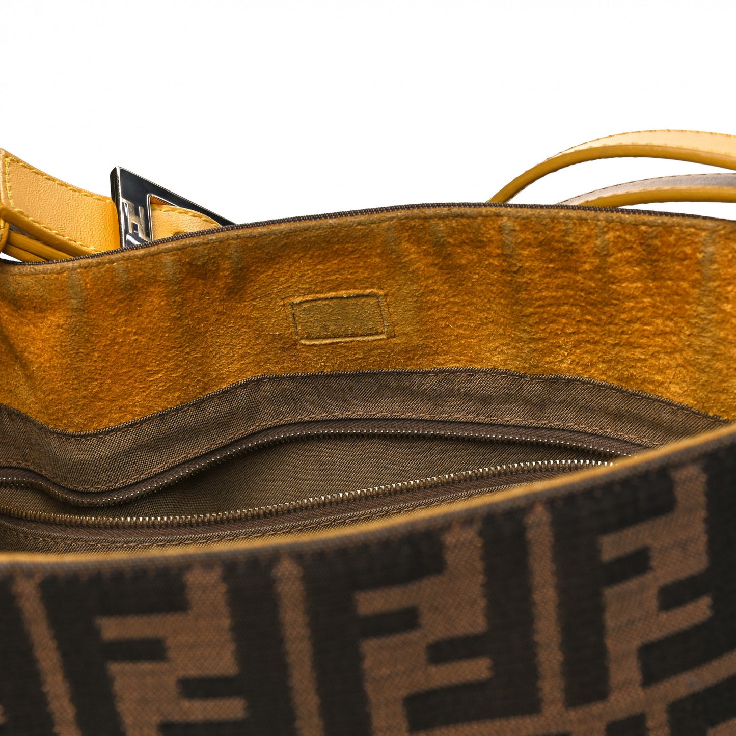 Zucca Vitello Large Hobo Tobacco Ocra Moro Black