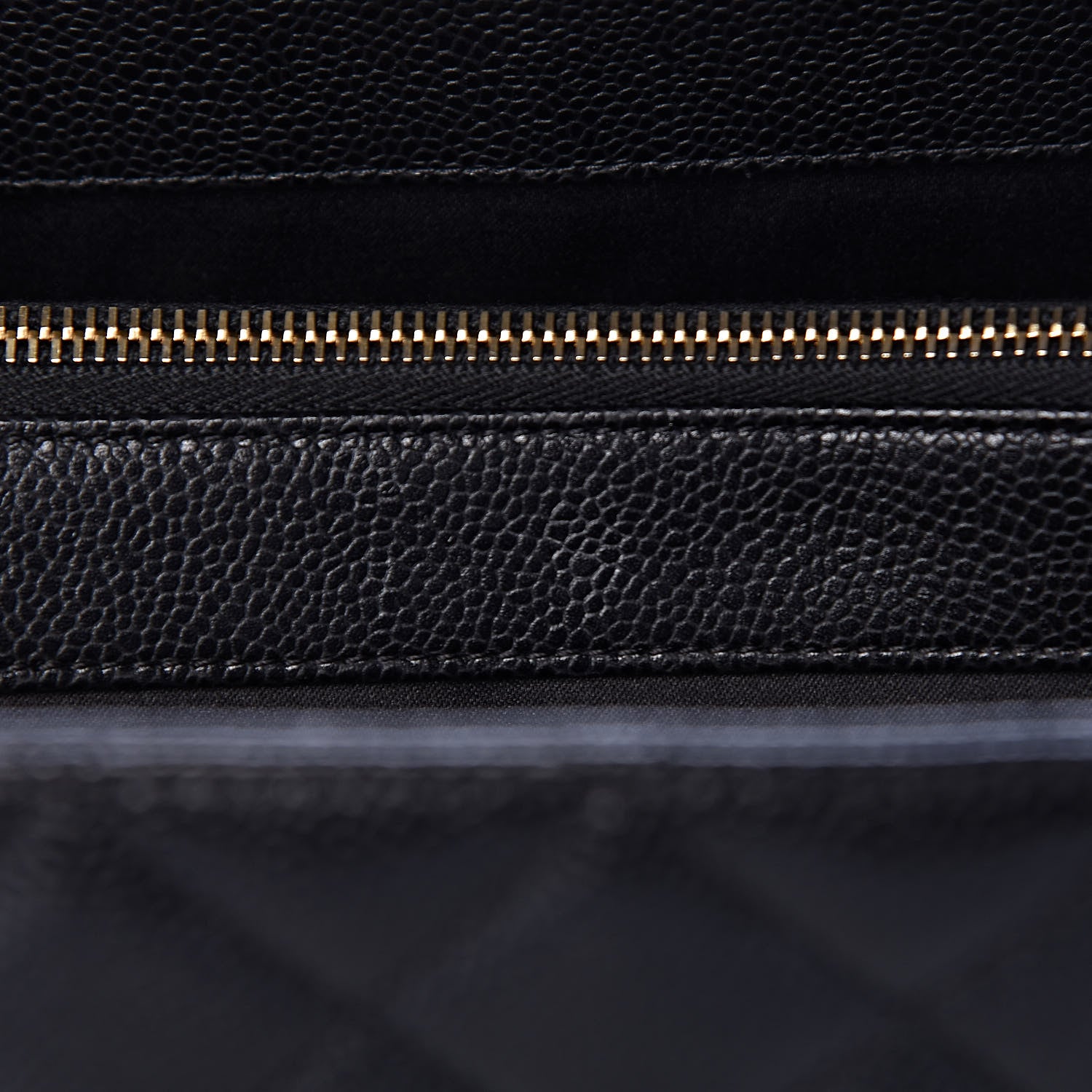 Chanel Caviar Quilted XL Grand Shopping Tote GST Black 8 of 12