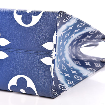 Louis Vuitton Monogram Escale Onthego GM Blue 10 of 10
