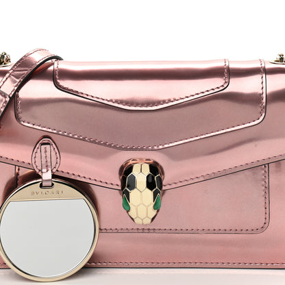 Bulgari Metallic Serpenti Forever Small Shoulder Bag Pink 8 of 10