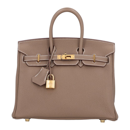 Hermes Togo Birkin 25 Etoupe 1 of 10