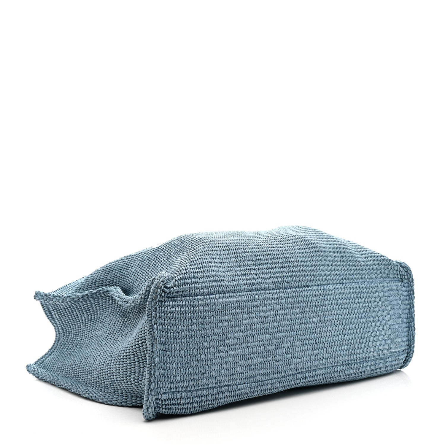 Givenchy Raffia Large G Shopping Tote Denim Blue 4 of 13