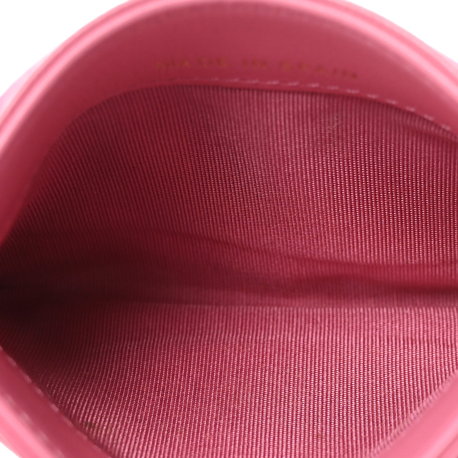 Chanel Lambskin Quilted Chanel 19 Card Holder Pink 5 of 9
