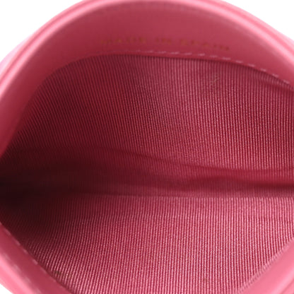 Chanel Lambskin Quilted Chanel 19 Card Holder Pink 5 of 9