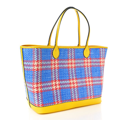 Gucci Raffia Calfskin Miami Large Ophidia Shopping Tote Multicolor 4 of 11