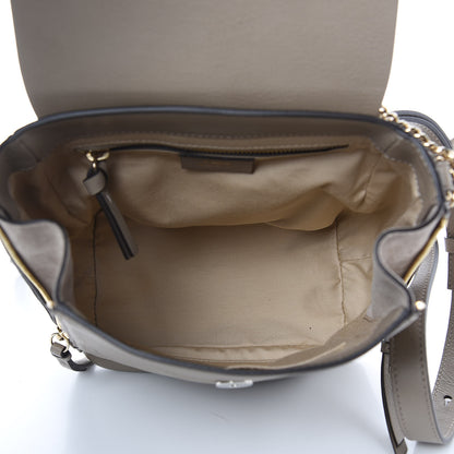 Chloe Suede Calfskin Small Faye Backpack Motty Grey 5 of 10
