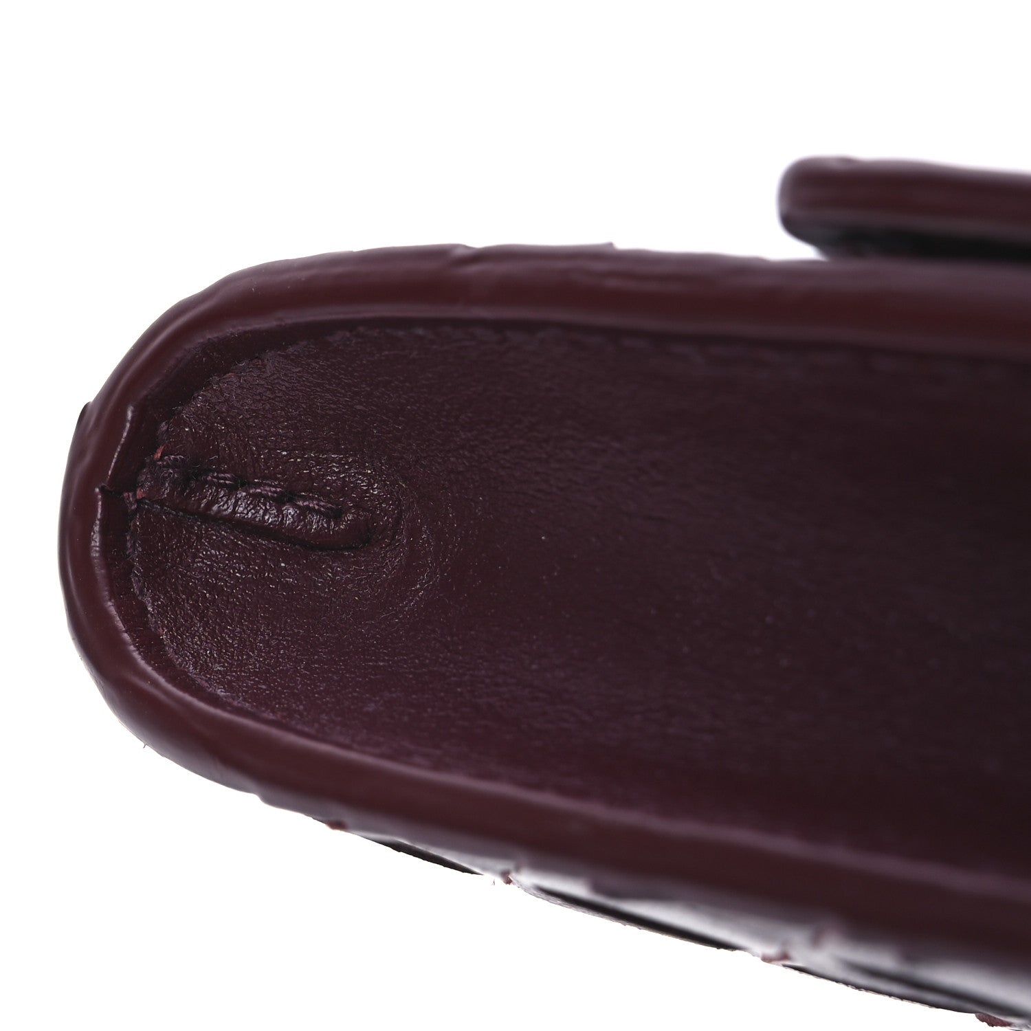 Bottega Veneta Nappa Intrecciato Long Andiamo Top Handle Clutch Barolo 13 of 13