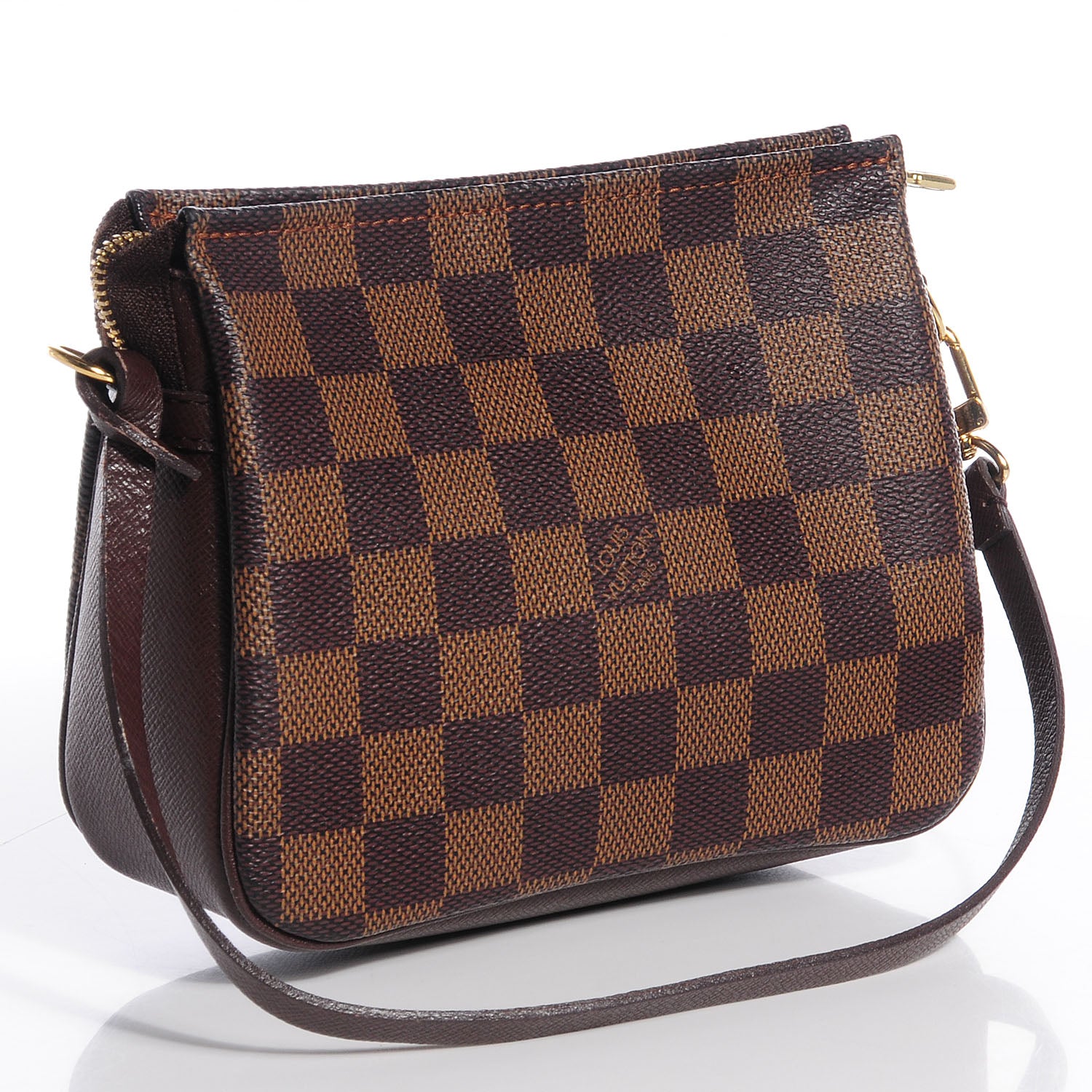 Louis Vuitton Damier Ebene Trousse Make Up Bag Pochette 3 of 7