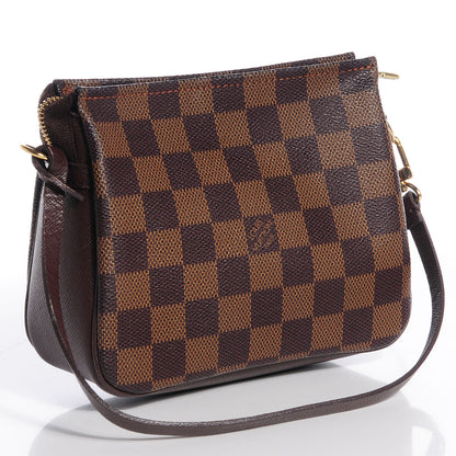 Louis Vuitton Damier Ebene Trousse Make Up Bag Pochette 3 of 7
