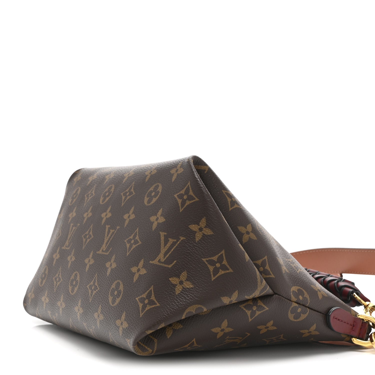 Louis Vuitton Monogram Beaubourg Hobo Mini Bordeaux Red Peach Safran Blue Jean Blue 9 of 9