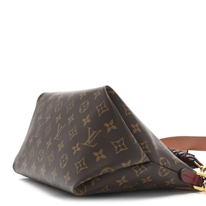 Louis Vuitton Monogram Beaubourg Hobo Mini Bordeaux Red Peach Safran Blue Jean Blue 9 of 9