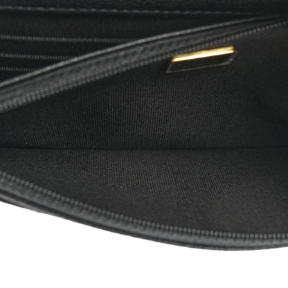 Chanel Caviar Quilted Tiny CC Wallet On Chain WOC Black 6 of 13