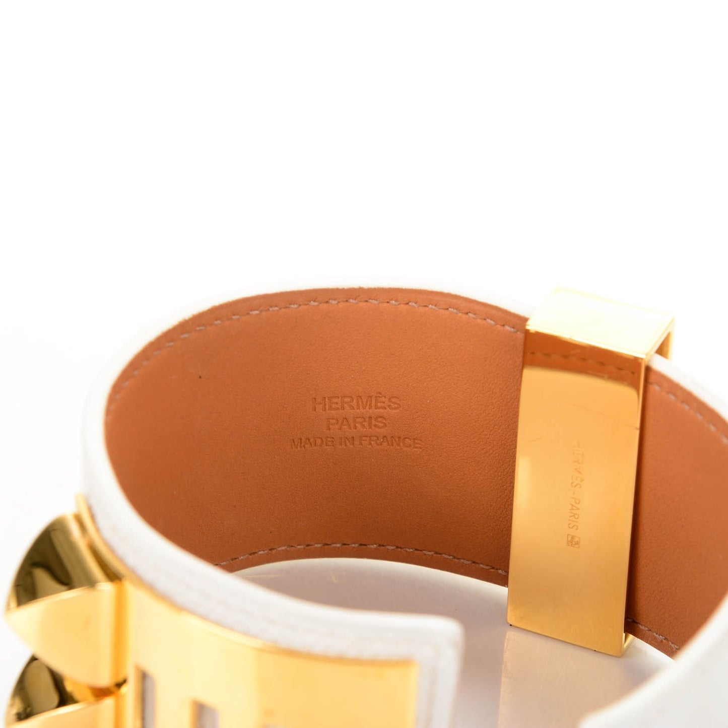 Epsom Collier de Chien CDC Bracelet S White