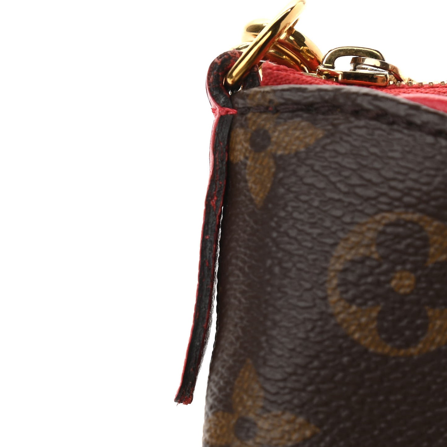Monogram Pallas Clutch Cherry