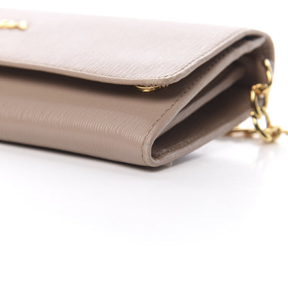 Prada Vitello Move Chain Wallet Cammeo 10 of 12