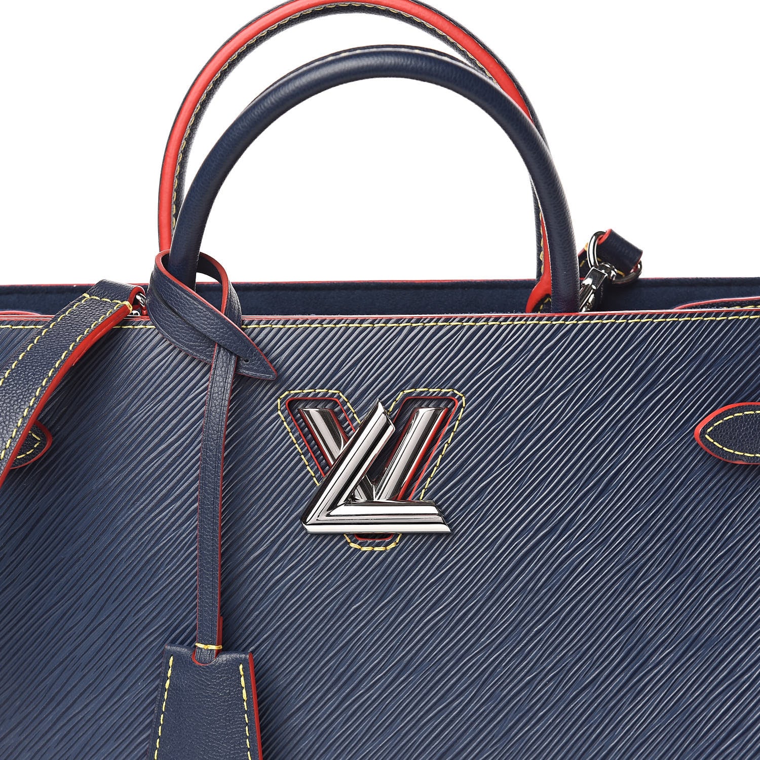 Louis Vuitton Epi Twist Tote Indigo 9 of 9