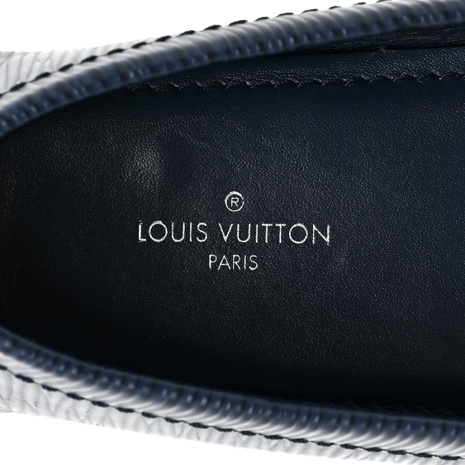 Louis Vuitton Epi Womens Oxford Loafers 36.5 Indigo 7 of 10