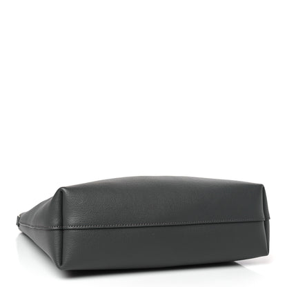 Saint Laurent Calfskin Toy Shopping Tote Earth Grey 3 of 11