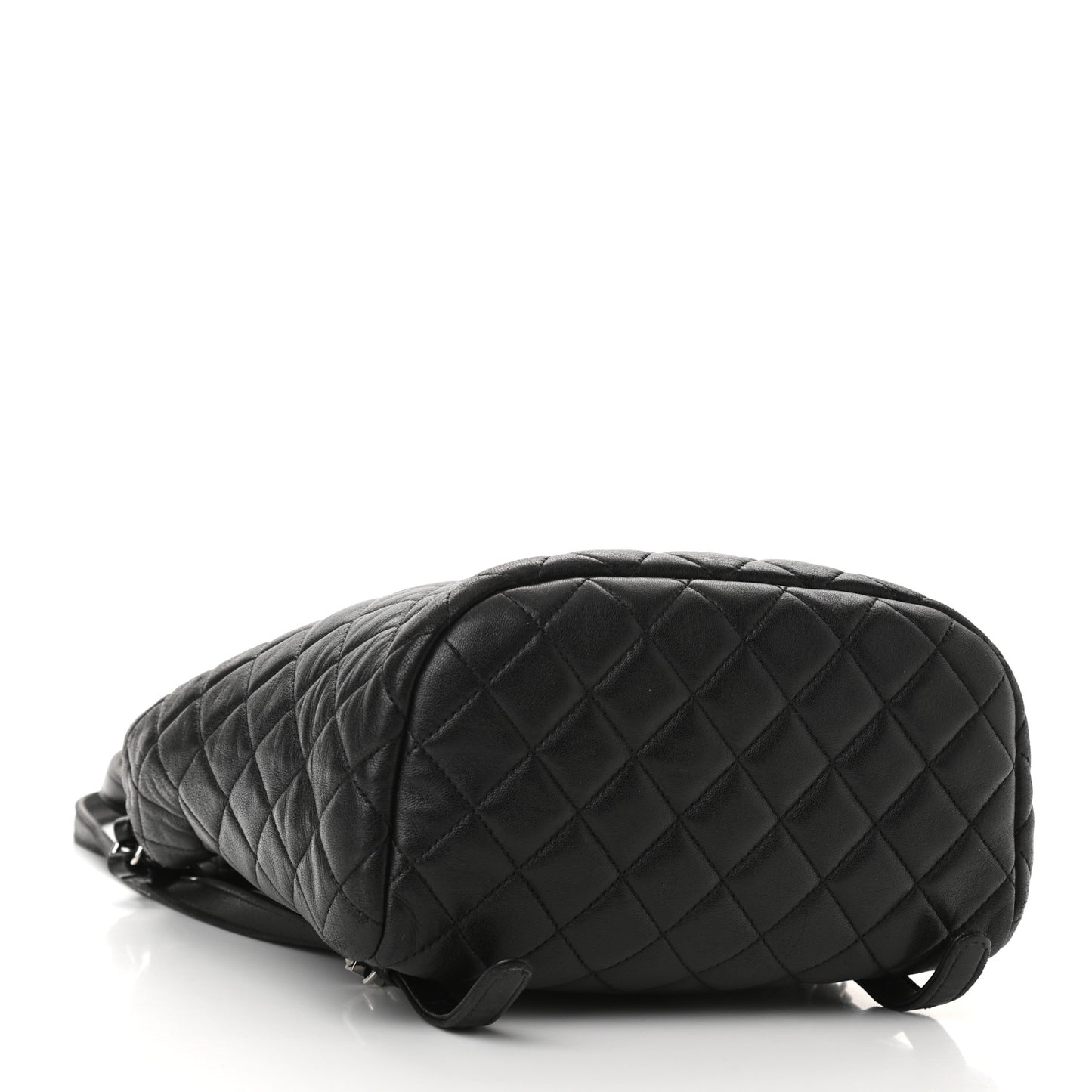 Lambskin Quilted Small Urban Spirit Backpack Black