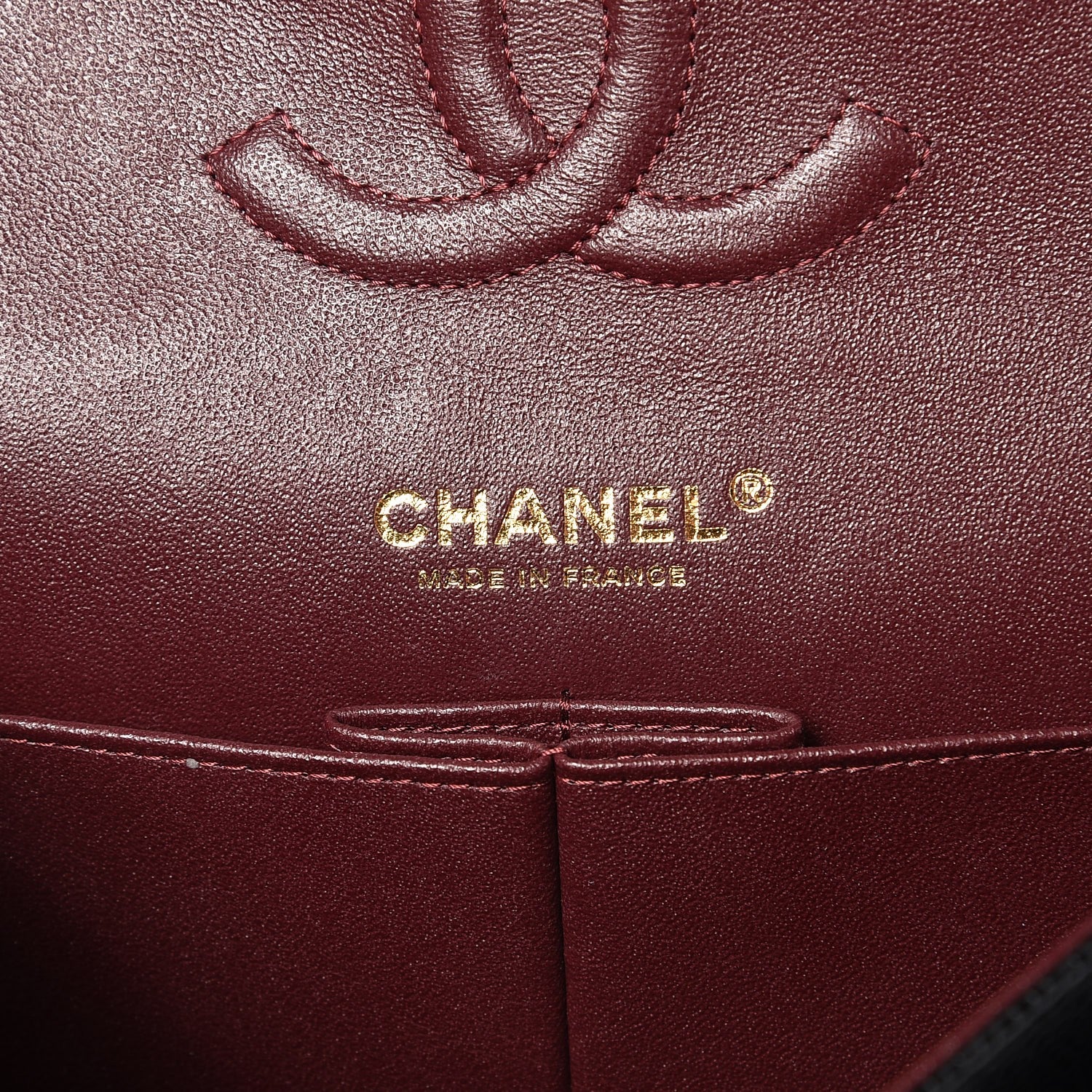 Chanel Caviar Quilted Medium Double Flap Black 7 of 9