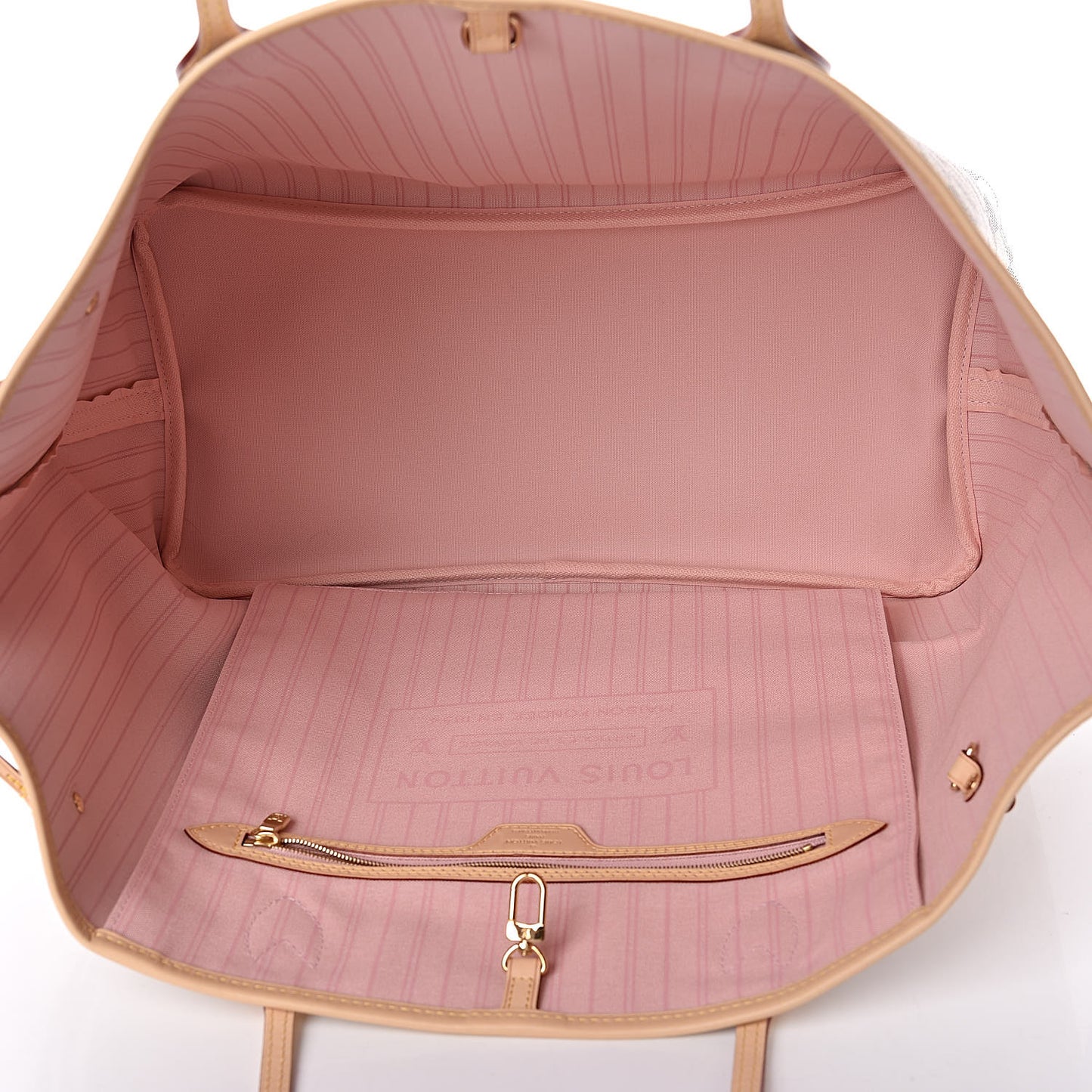 Damier Azur Neo Neverfull GM Rose Ballerine