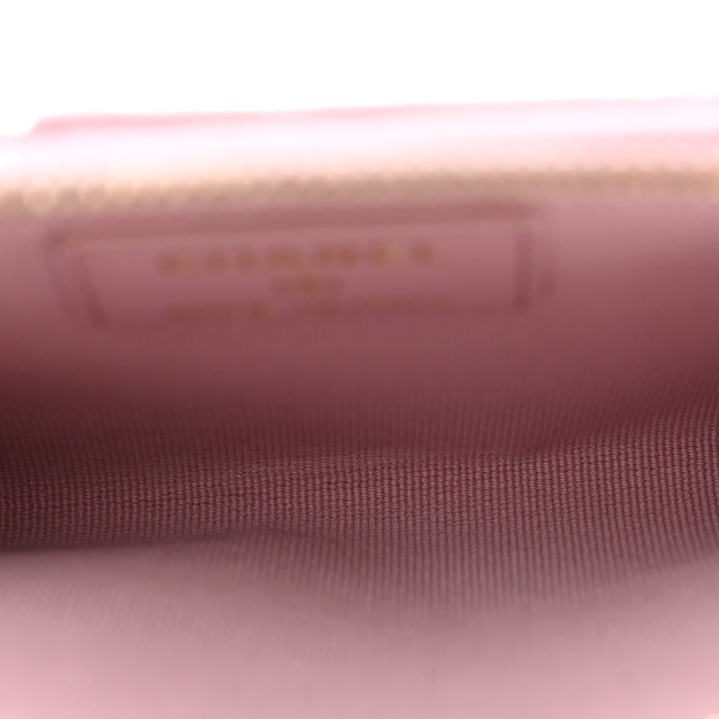 Caviar Quilted CC Zip Around Card Holder Pink