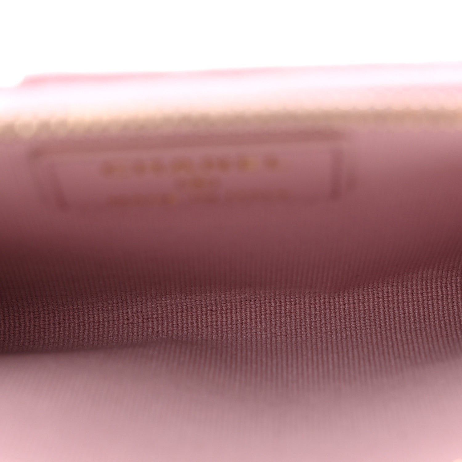 Chanel Caviar Quilted CC Zip Around Card Holder Pink 5 of 8