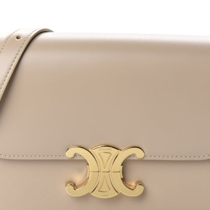 Celine Shiny Calfskin Teen Triomphe Nude 11 of 12