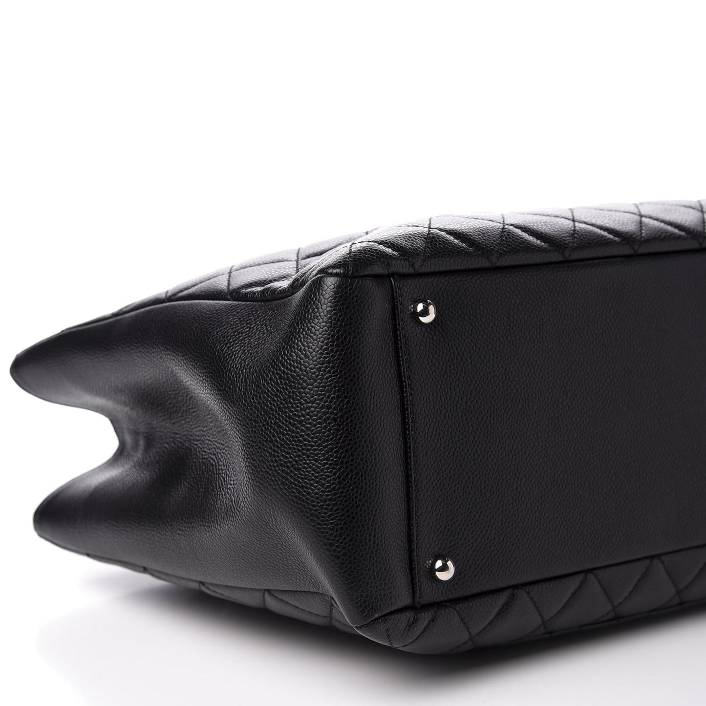Caviar Quilted XL Grand Shopping Tote GST Black