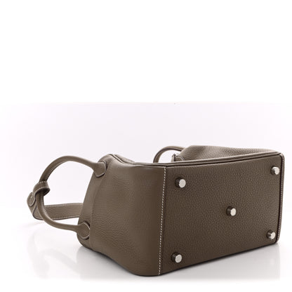 Hermes Taurillon Clemence Lindy 26 Etoupe 4 of 11