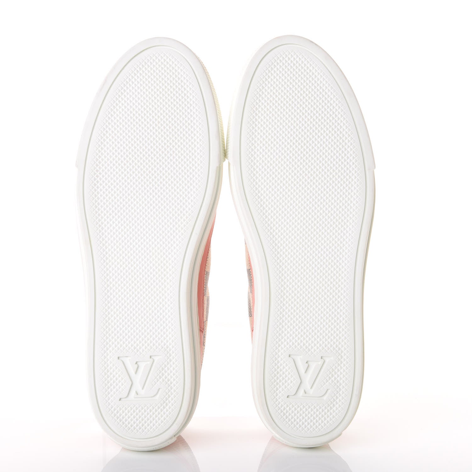 Louis Vuitton Damier Azur Stellar Sneakers 37 Rose Ballerine 6 of 10