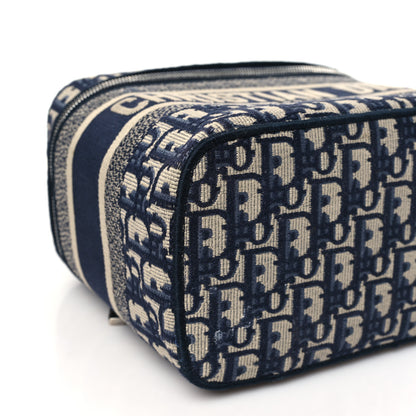 Christian Dior Oblique Diortravel Vanity Case Blue 9 of 10