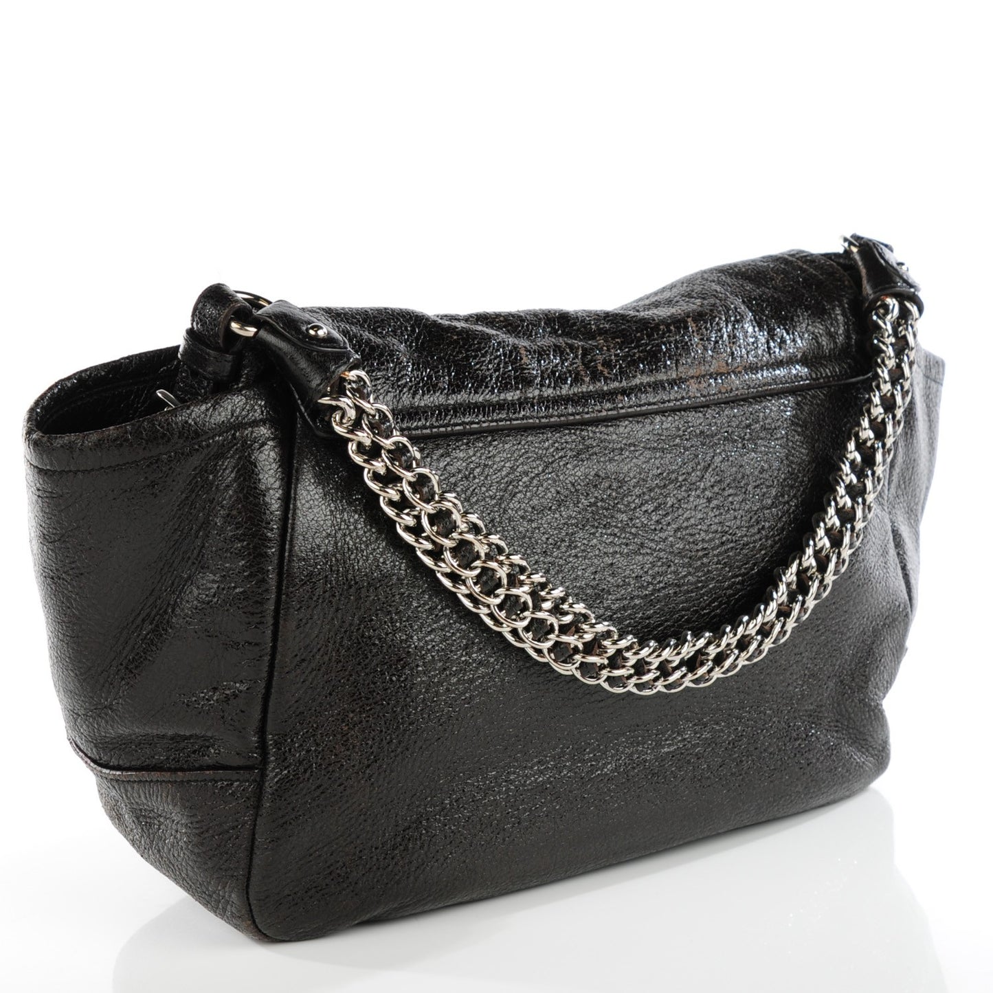 Cervo Lux Chain Flap Ebano
