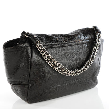 Prada Cervo Lux Chain Flap Ebano 3 of 9