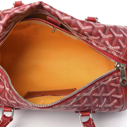 Goyard Goyardine Amakios PM Bowler Red 5 of 9