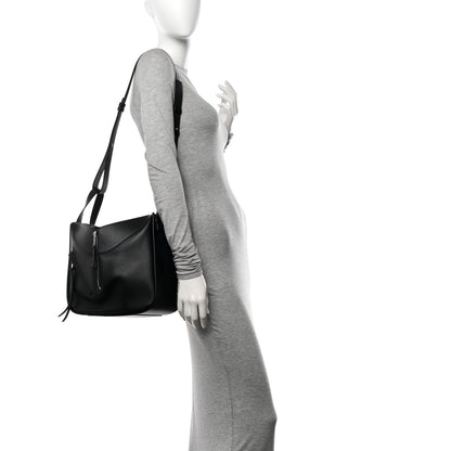 Loewe Calfskin Small Hammock Shoulder Bag Black 2 of 12