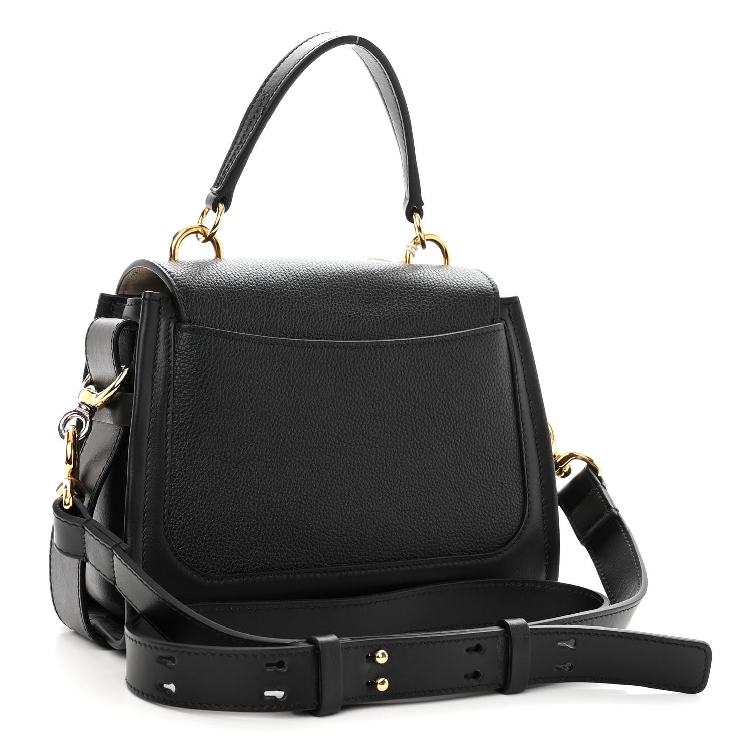 Chloe Calfskin Mini Tess Day Bag Black 3 of 10