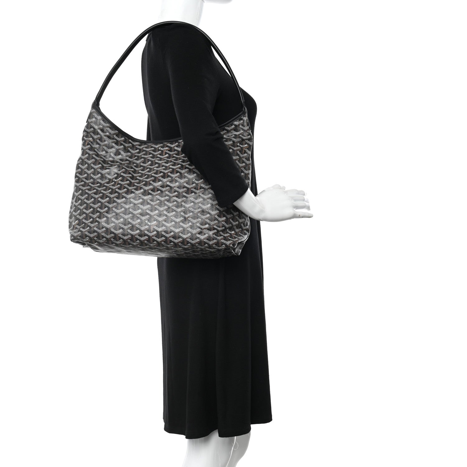 Goyard Goyardine Boheme Hobo Black 2 of 11