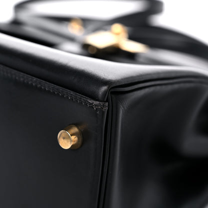 Hermes Box Kelly Retourne 32 Black 8 of 13